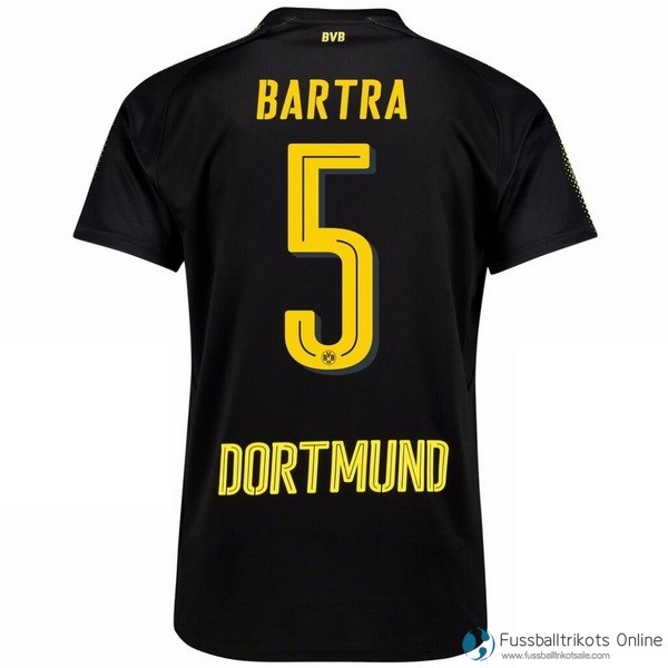 Borussia Dortmund Trikot Auswarts Bartra 2017-18 Fussballtrikots Günstig